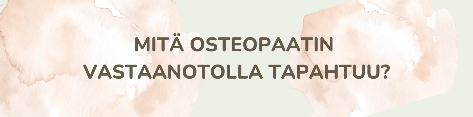 Lue lisää: Mitä osteopaatti tekee